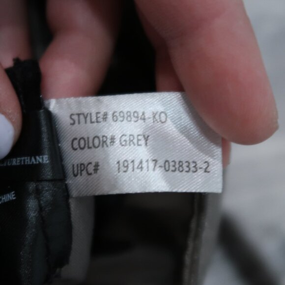 Stone & Co Purse Womens Crossbody Shoulder Strap Adjustable Gray Bucket Bag - Picture 11 of 12